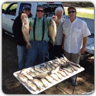 10-16-14 Terhune Keepers with BigCrappie Guides